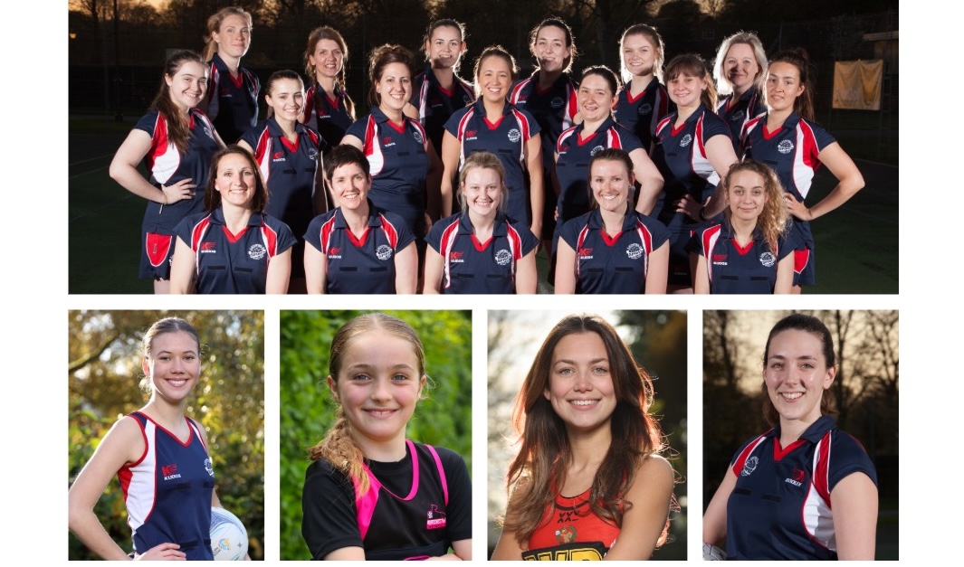 Netball Team Photography